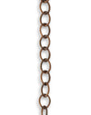 Extra Fine Oval Chain, 3.6x4.8mm, (1ft)