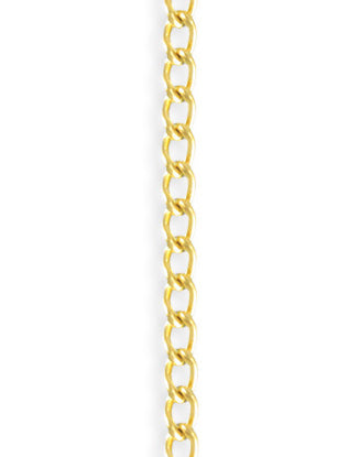 Curb Chain, 3.4x5.1mm, (1ft)