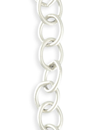 Rounded Oval Chain, 8.7x11.3mm, (1ft)