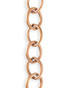 Rounded Oval Chain, 8.7x11.3mm, (1ft)