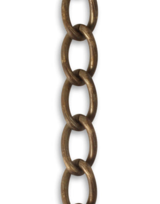 Curb Chain, 6.3x10.7mm , (1ft)
