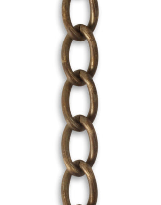 Curb Chain, 6.3x10.7mm , (1ft)
