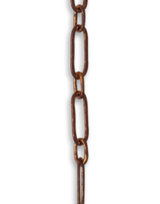 Fancy Oval Chain, 2.5x6.5mm, (1ft)