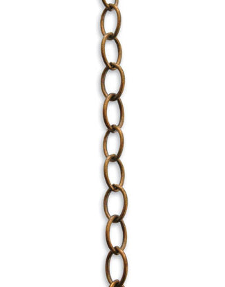 Fine Oval Chain, 5.6x8.4mm, (1ft)