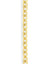 Etched Cable Chain, 4.1x5.1mm, (1ft)