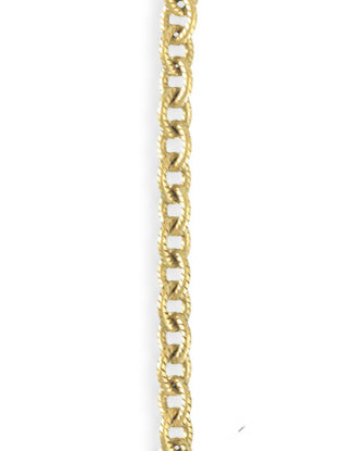 Etched Cable Chain, 4.1x5.1mm, (1ft)