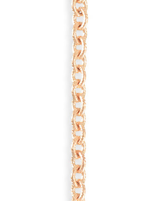 Etched Cable Chain, 4.1x5.1mm, (1ft)