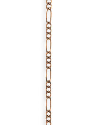 Figaro Chain, 2.1x5.9mm, (1ft)