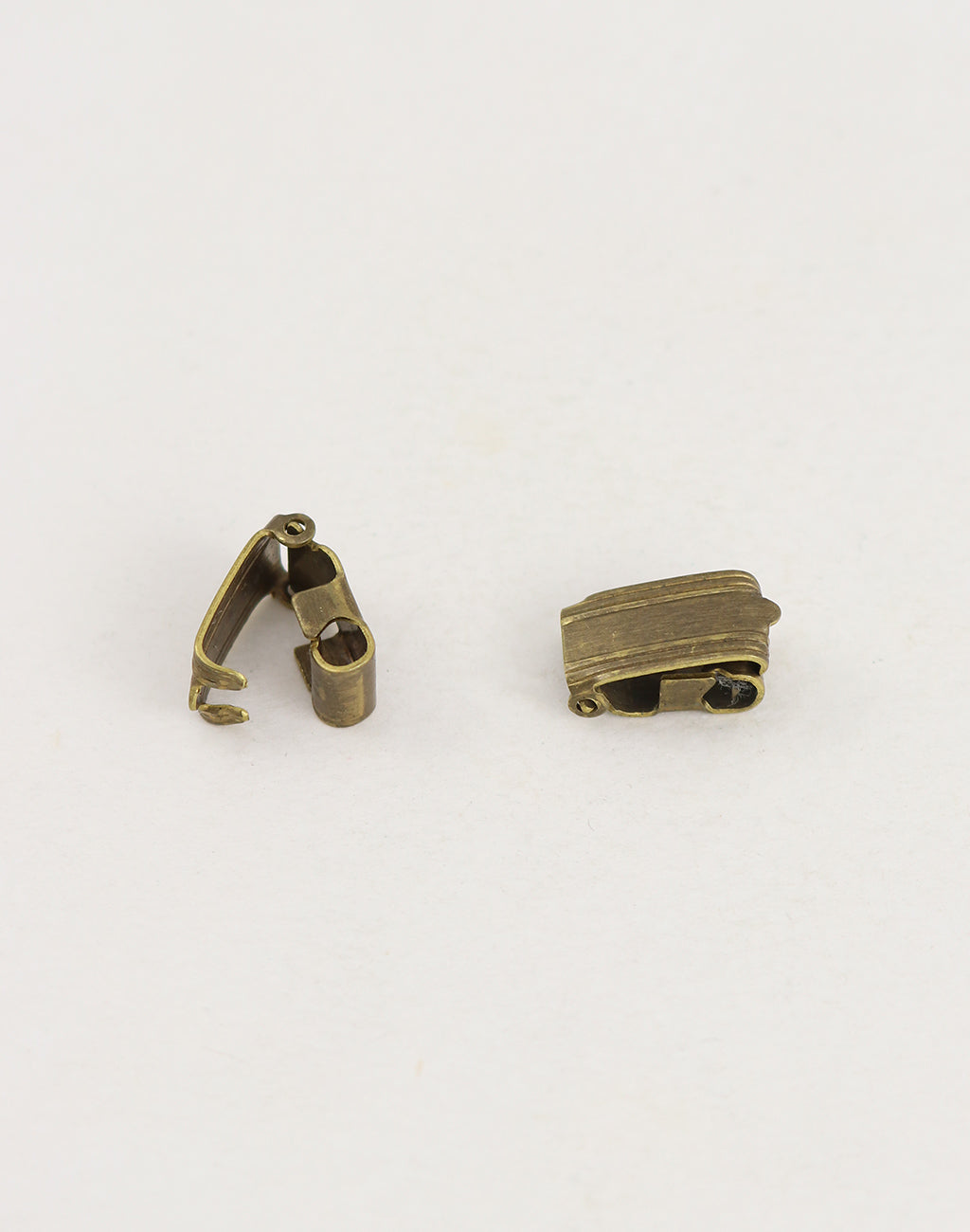 Foldover Clasp, 13x6.5mm, (2pcs)