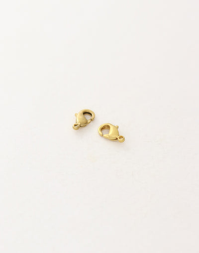 Lobster Clasp, 9.5mm, (2pcs)