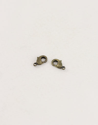 Lobster Clasp, 9.5mm, (2pcs)