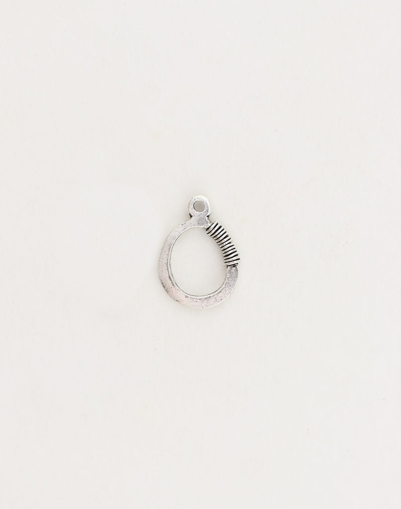 Wire Wrap Ring, 19x14mm, (1pc)