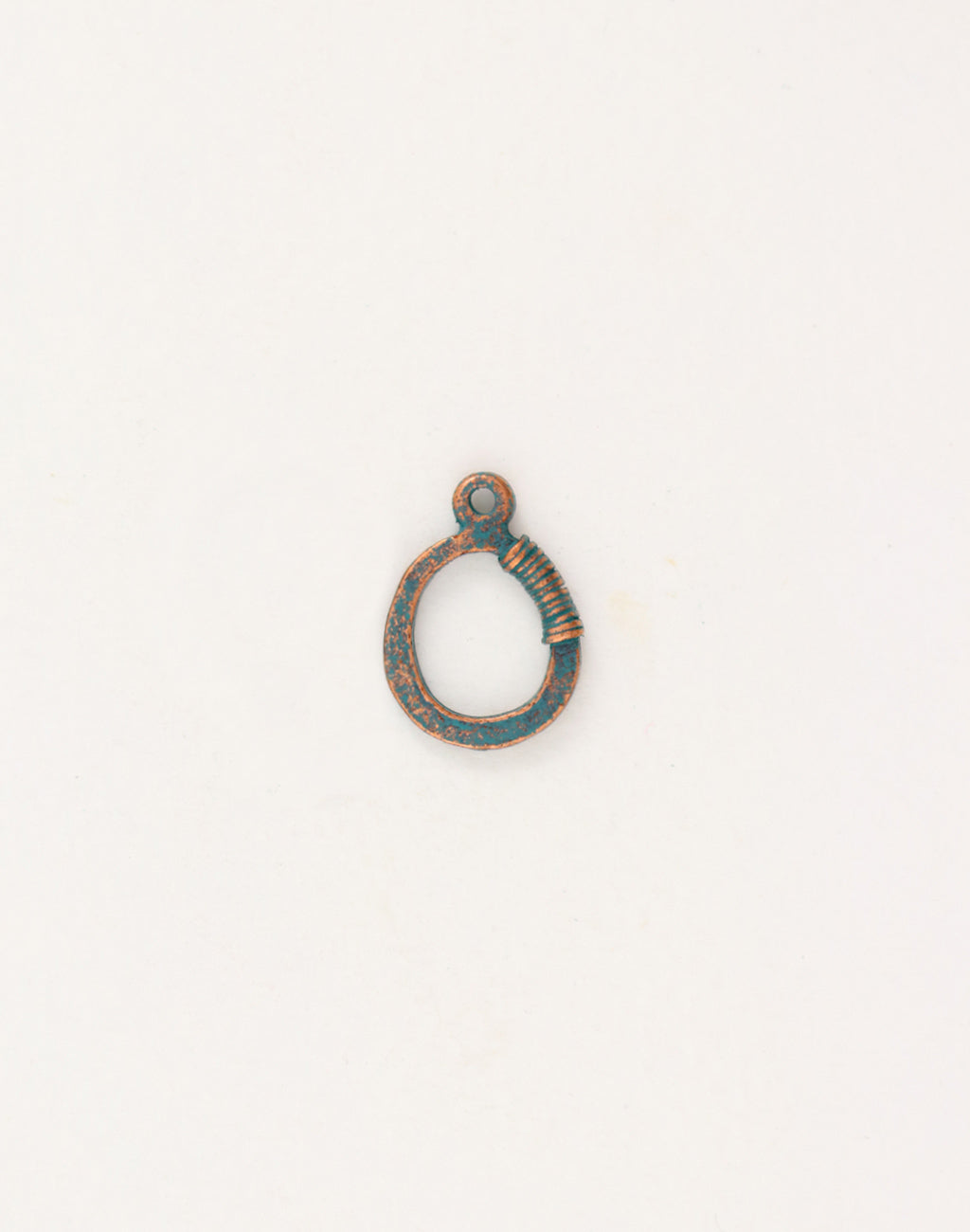 Wire Wrap Ring, 19x14mm, (1pc)