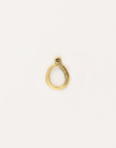 Wire Wrap Ring, 19x14mm, (1pc)