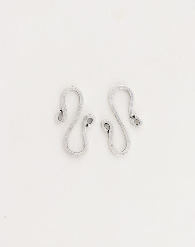 S Shaped Hook, 24x13mm, (2pcs)