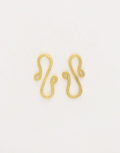 S Shaped Hook, 24x13mm, (2pcs)