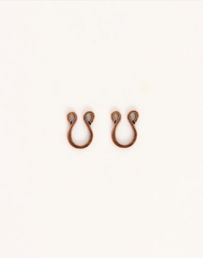 U Shaped Eye, 12x10mm, (2pcs)
