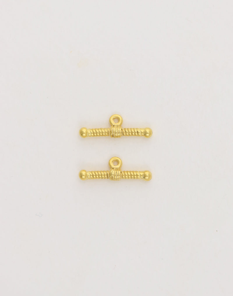 Rib Toggle Bar, 20x7mm,(2pcs)