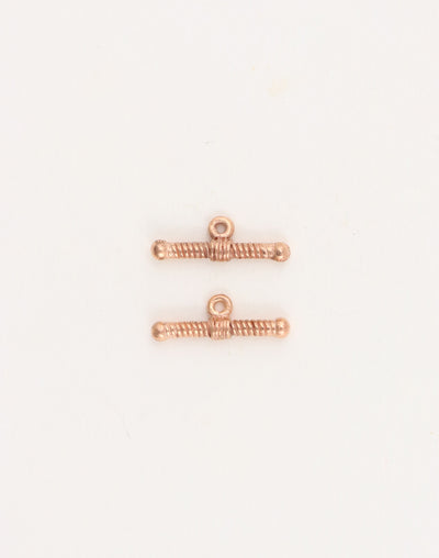 Rib Toggle Bar, 20x7mm,(2pcs)
