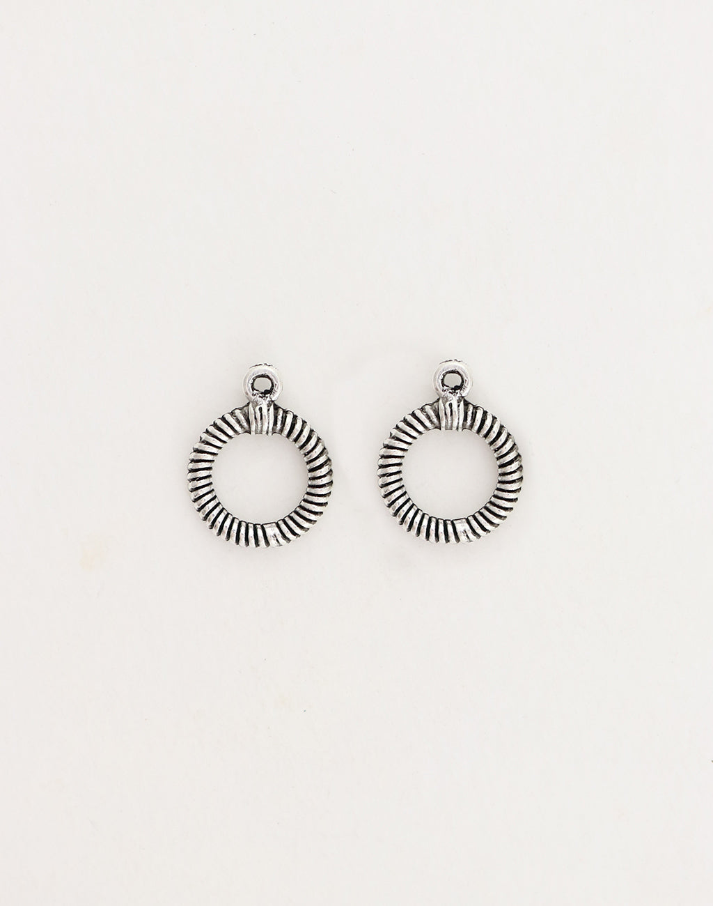 Rib Toggle Ring, 17x14mm, (2pcs)