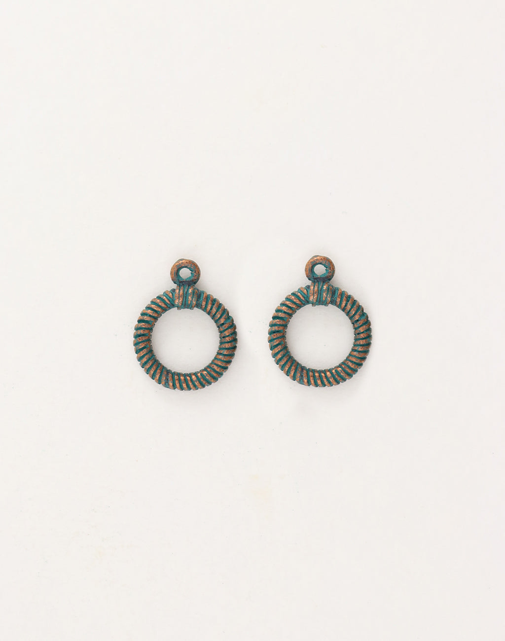 Rib Toggle Ring, 17x14mm, (2pcs)