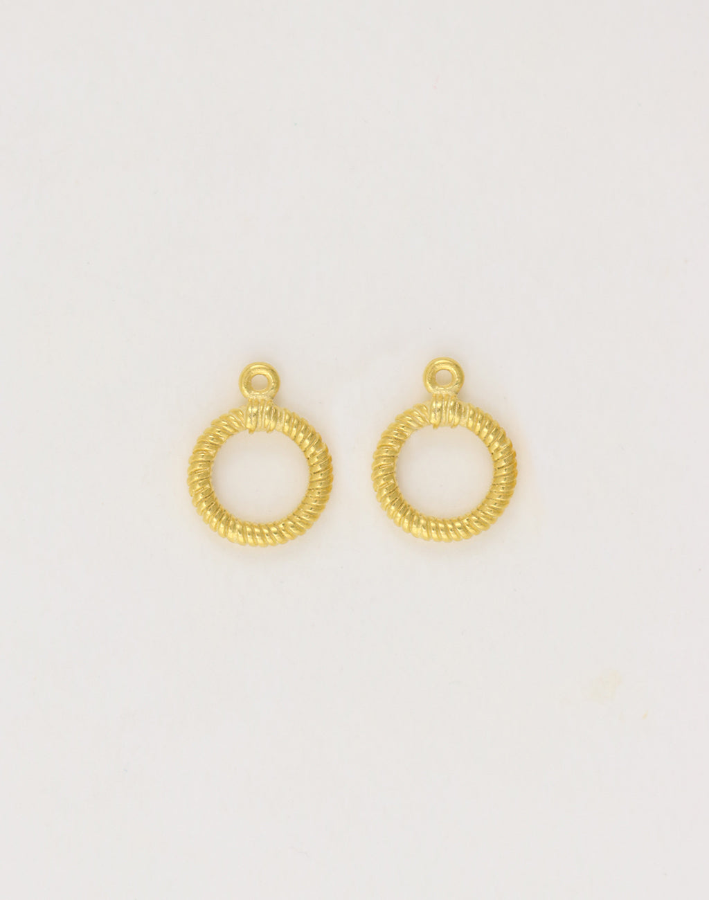 Rib Toggle Ring, 17x14mm, (2pcs)