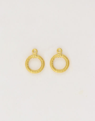 Rib Toggle Ring, 17x14mm, (2pcs)