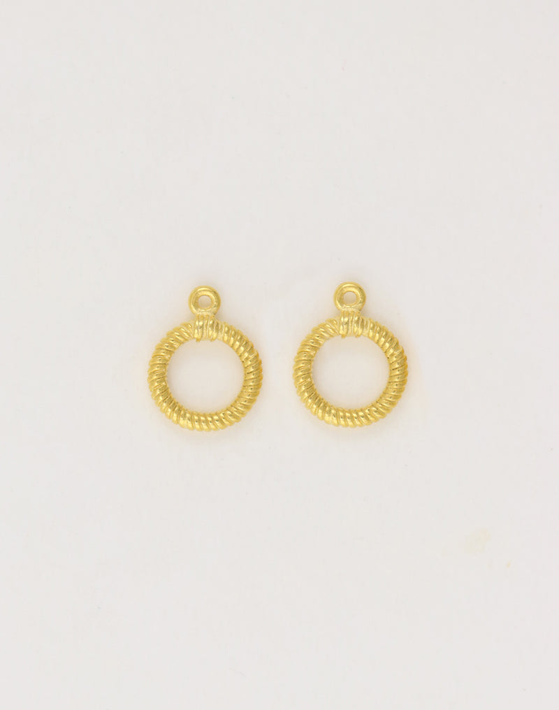 Rib Toggle Ring, 17x14mm, (2pcs)