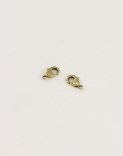 Lobster Clasp, 9.5mm, (2pcs)