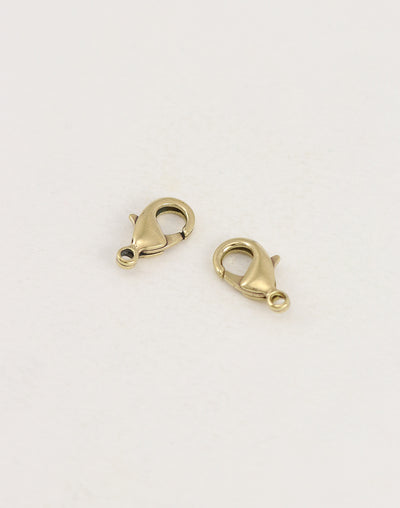 Lobster Clasp, 15mm, (2pcs)