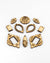 Ornamental Motif, Seed Bead & Macrame Jewelry Pop Outs (1 panel, 10pcs/ea)
