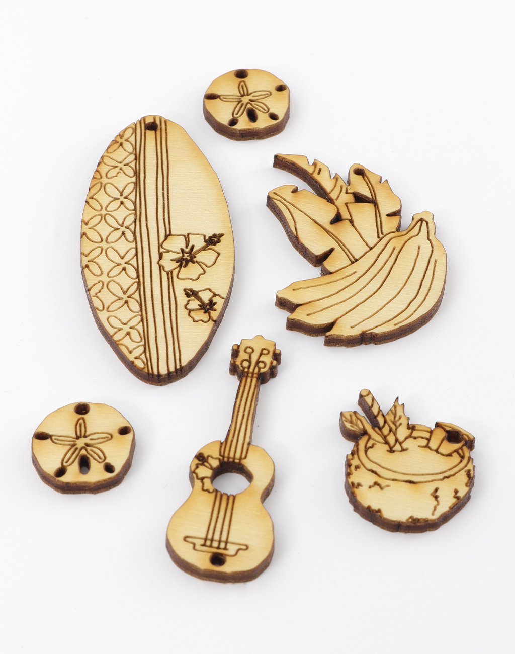 Beach Bummin, Jewelry Pop Outs (1 panel, 6pcs/ea)