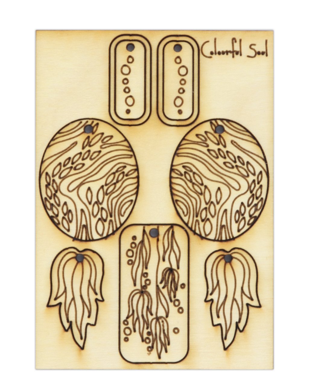 Lily River, Jewelry Pop Outs (1 panel, 9pcs/ea)