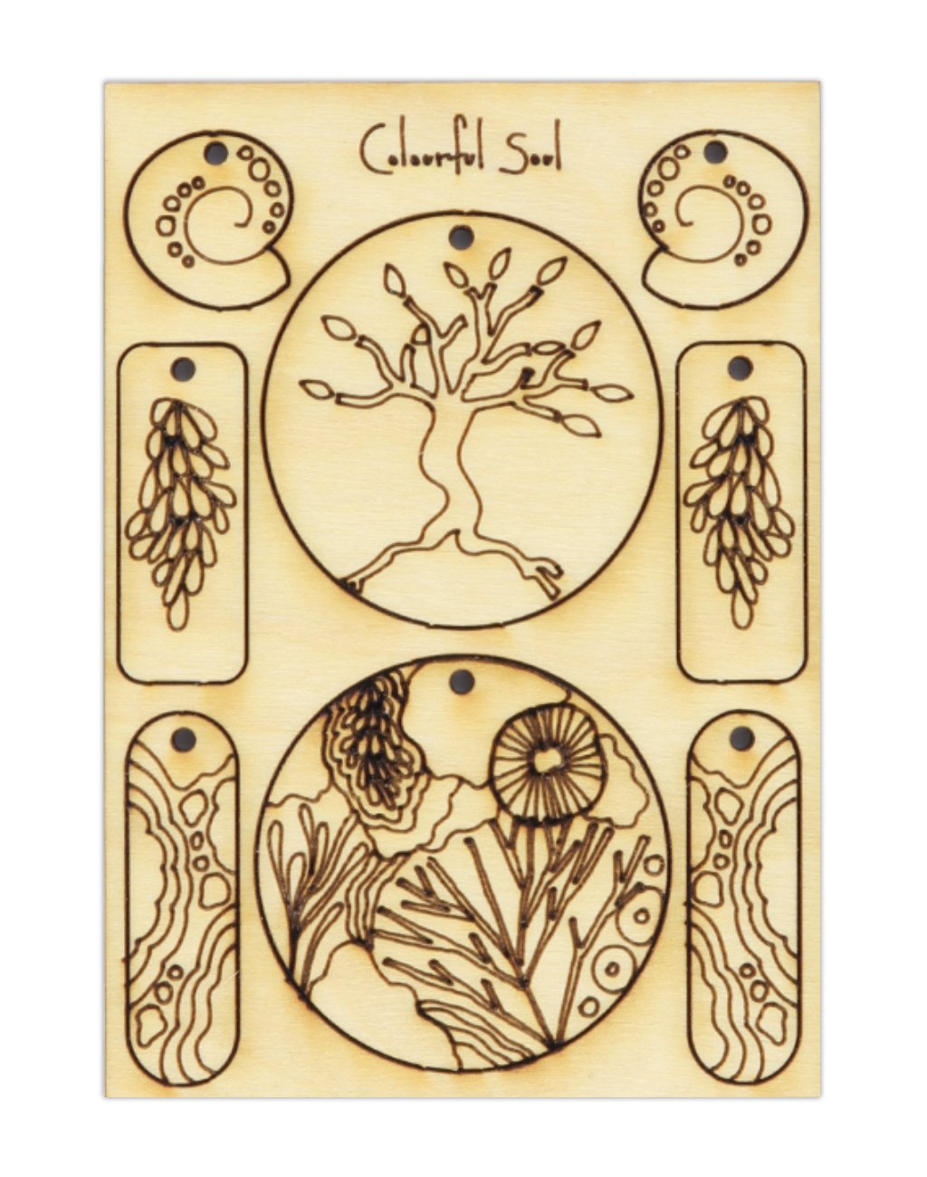 Mediterranean Sol, Jewelry Pop Outs (1 panel, 8pcs/ea)