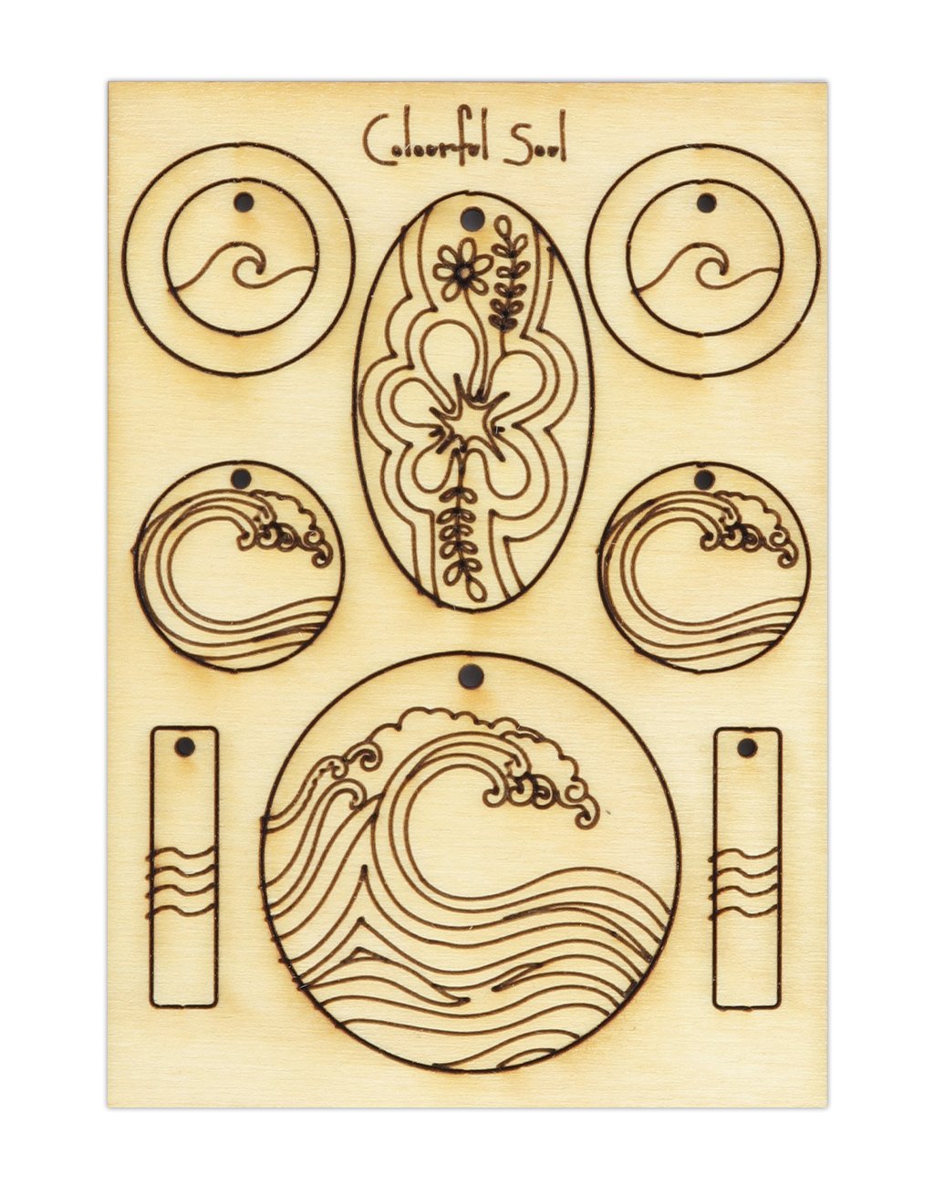 Pura Contenta, Jewelry Pop Outs (1 panel, 10pcs/ea)
