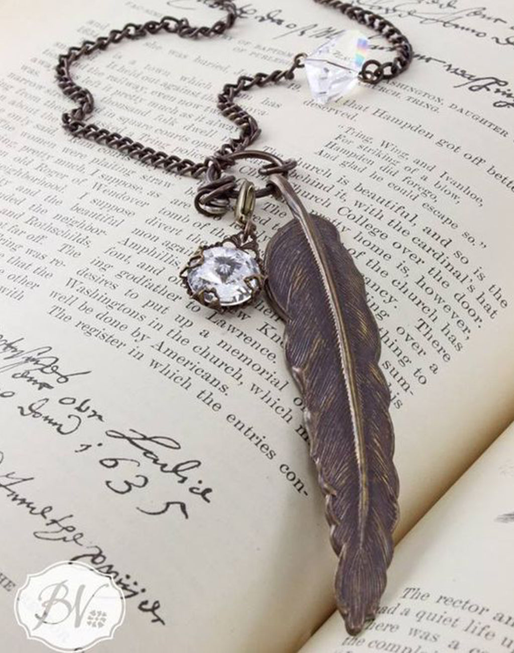 Clarity Feather Necklace Interchangeable Set