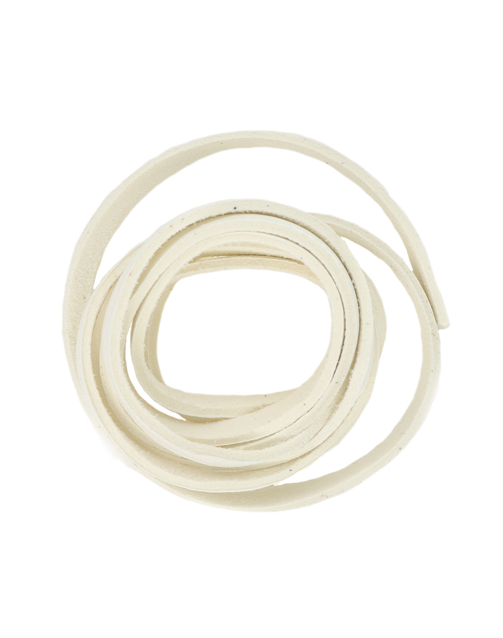White Deerskin Leather Lace, 3/16" (9ft)