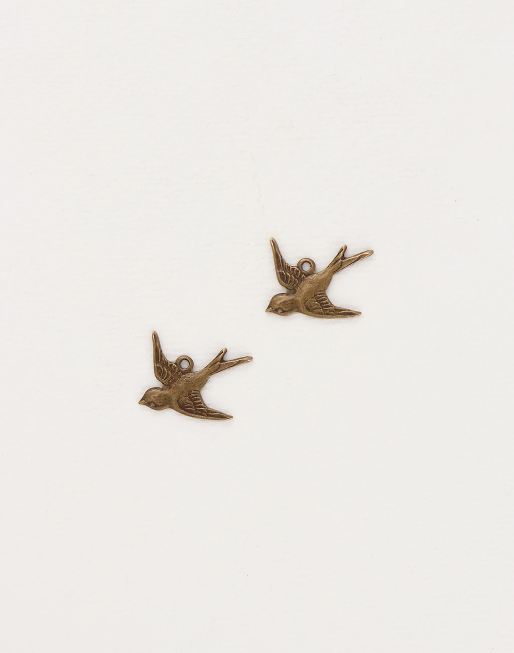 Bird, 17x17mm, (2pcs)