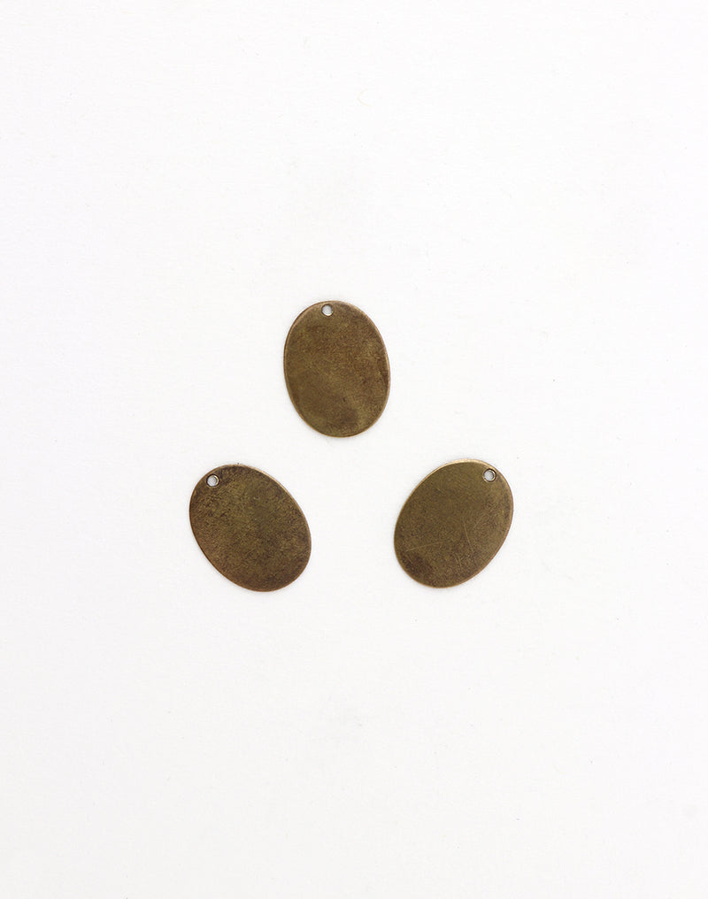 Tiny Oval, 17x13mm, (3pcs)