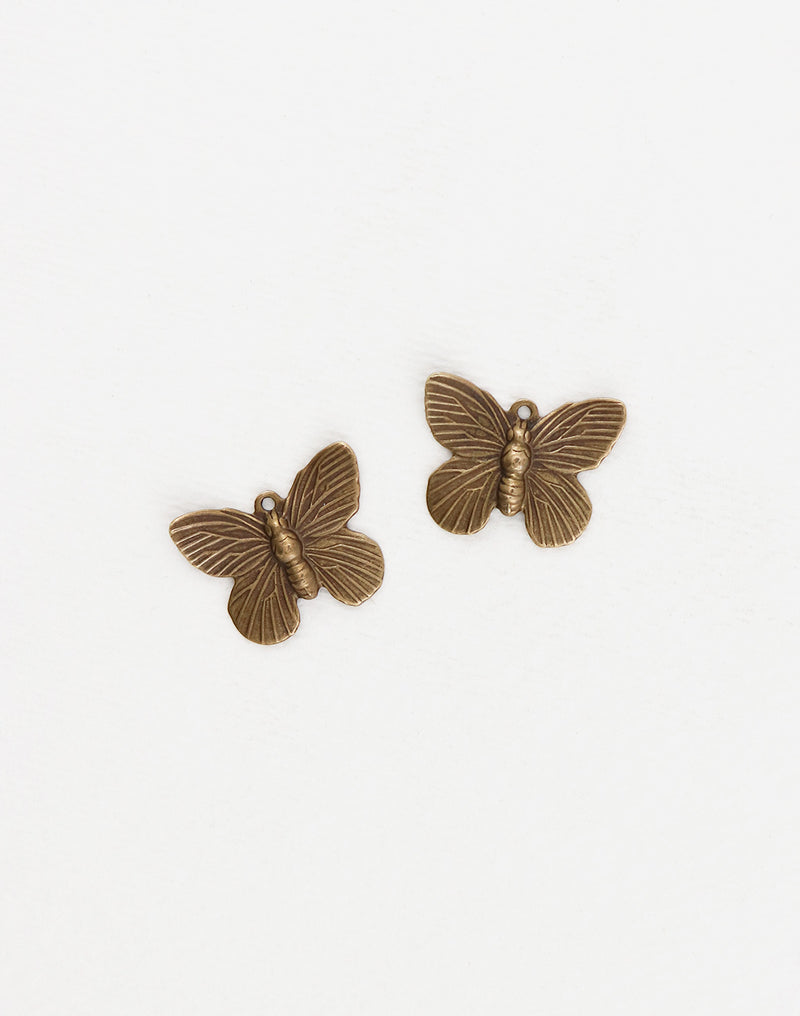 Butterfly, 19x15mm, (2pcs)