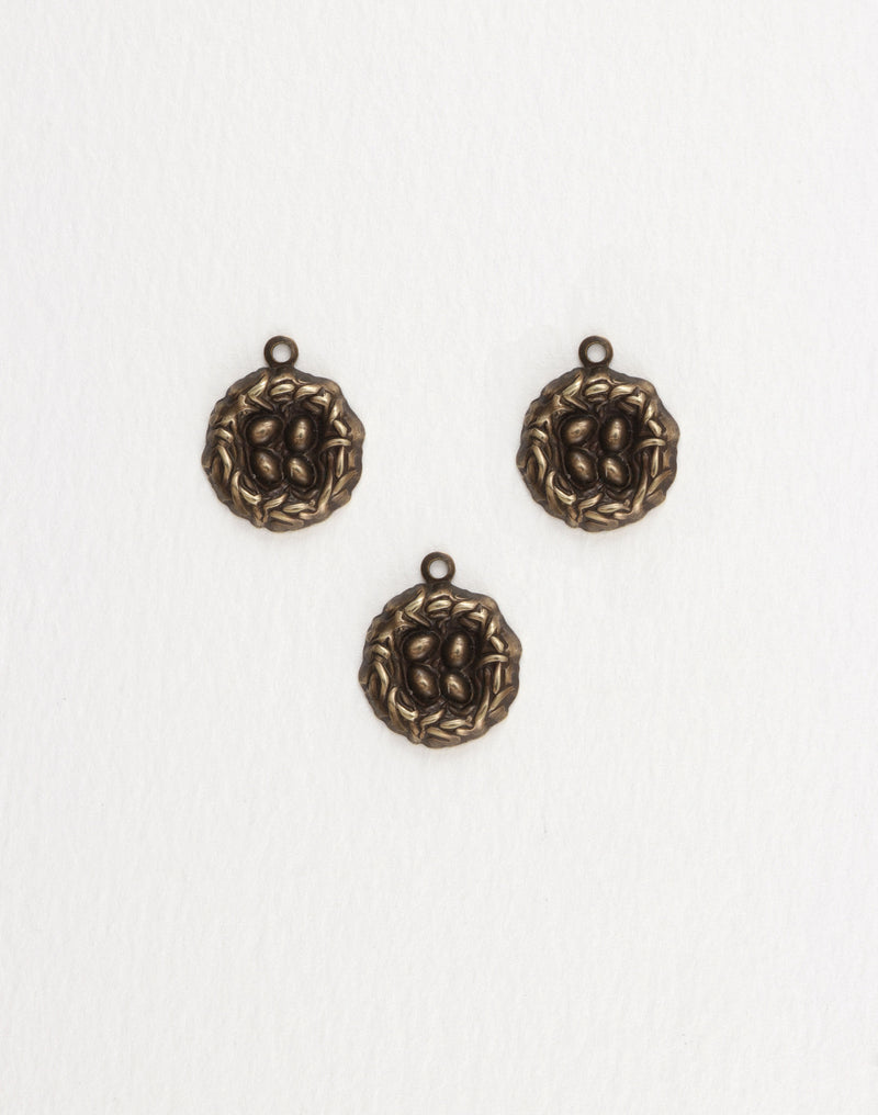 Sparrow Nest, 16x14mm, (3pcs)