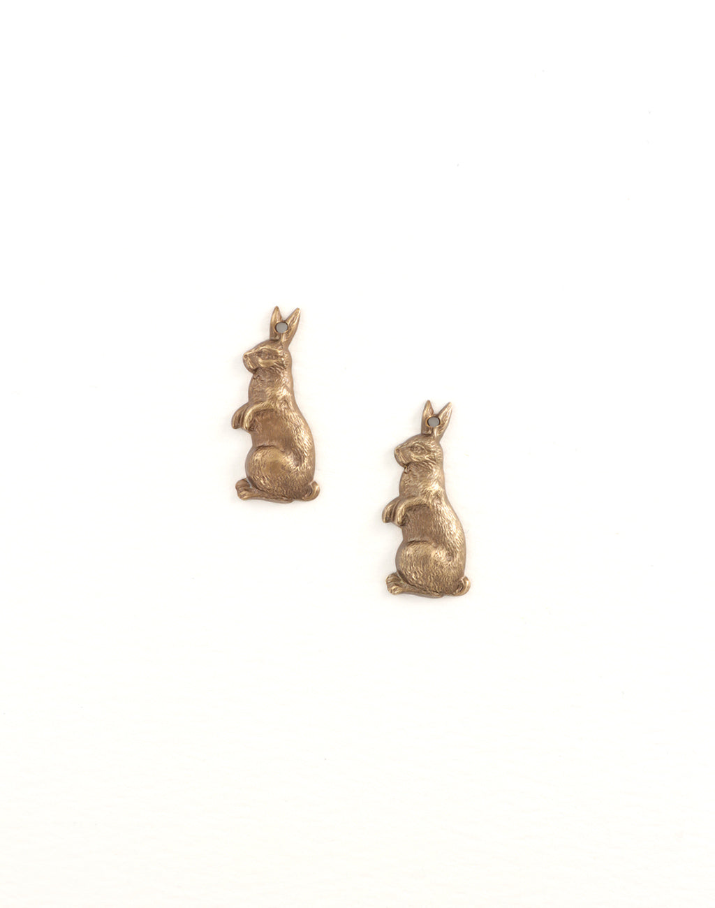 Artful Rabbit, 25x10mm, (2pcs)