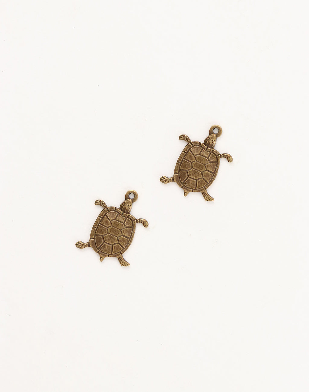 Turtle Charm, 17x13mm, (2pcs)