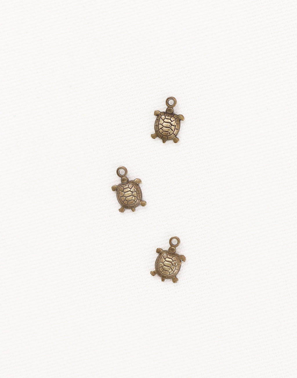 Teensie Turtle, 10x7mm, (3pcs)
