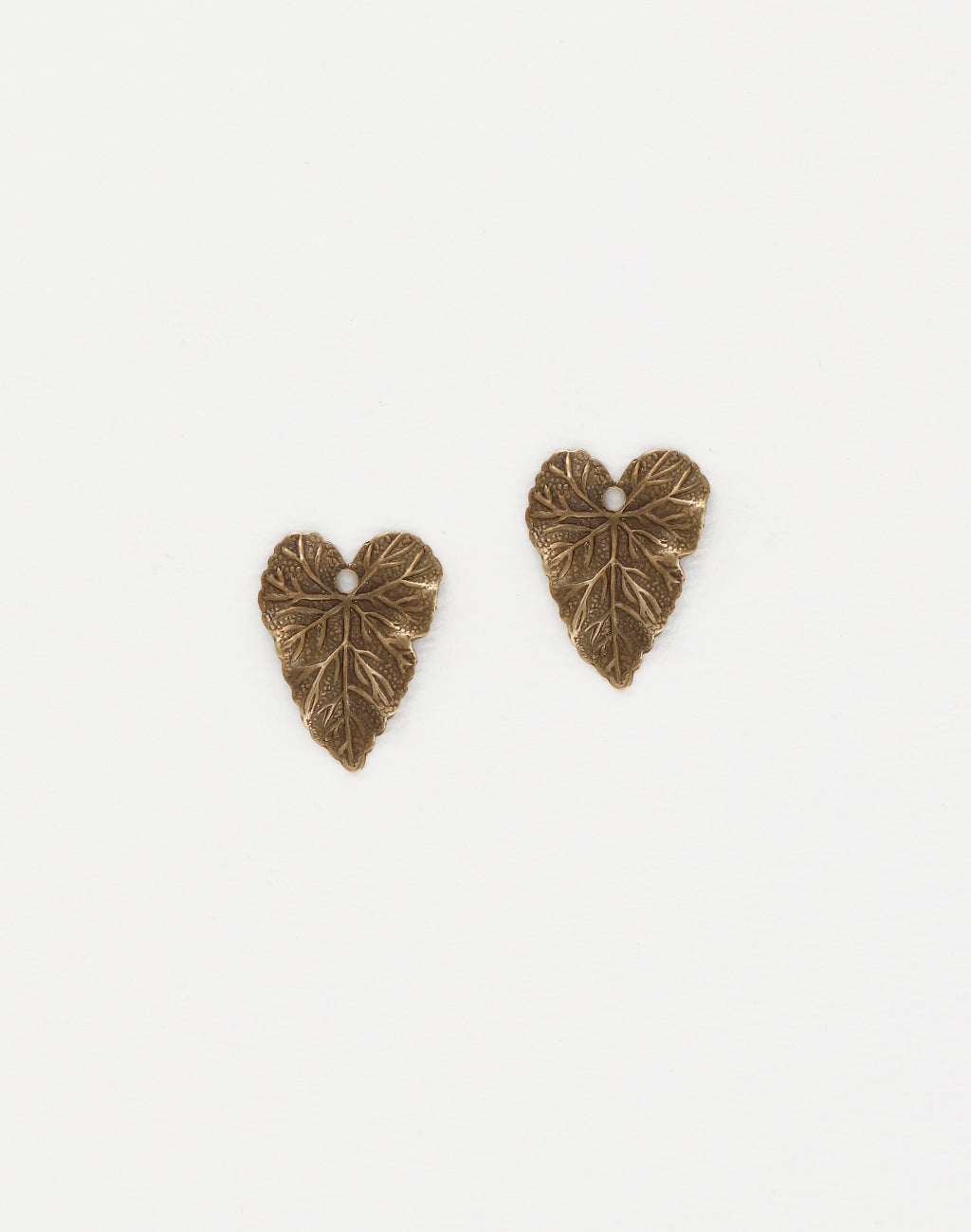 Woodland Leaf Charm, 18x14mm, (2pcs)