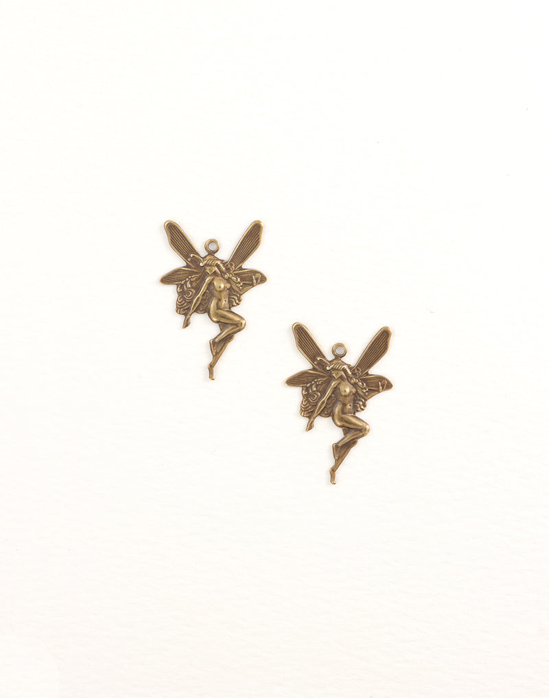 Whimsical Fairy, 25x17mm, (2pcs)