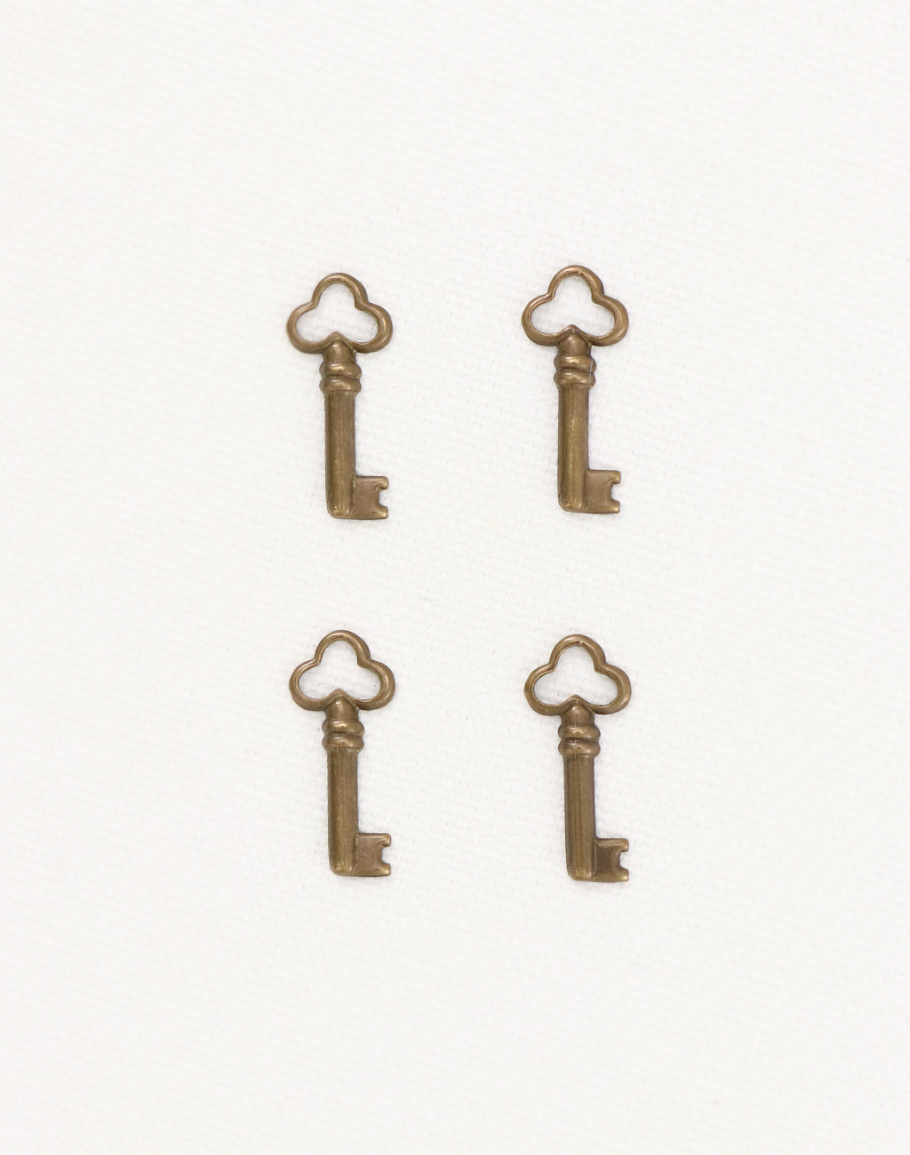 Teensie Key, 18x8mm, (4pcs)