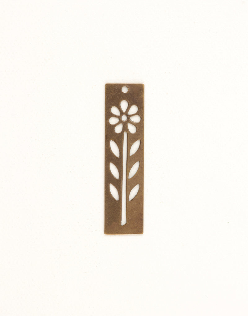 DP440 metal flower charm