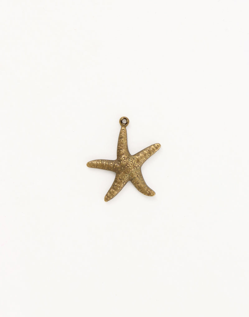 Star Fish Puff, 23x20mm, (1pcs)