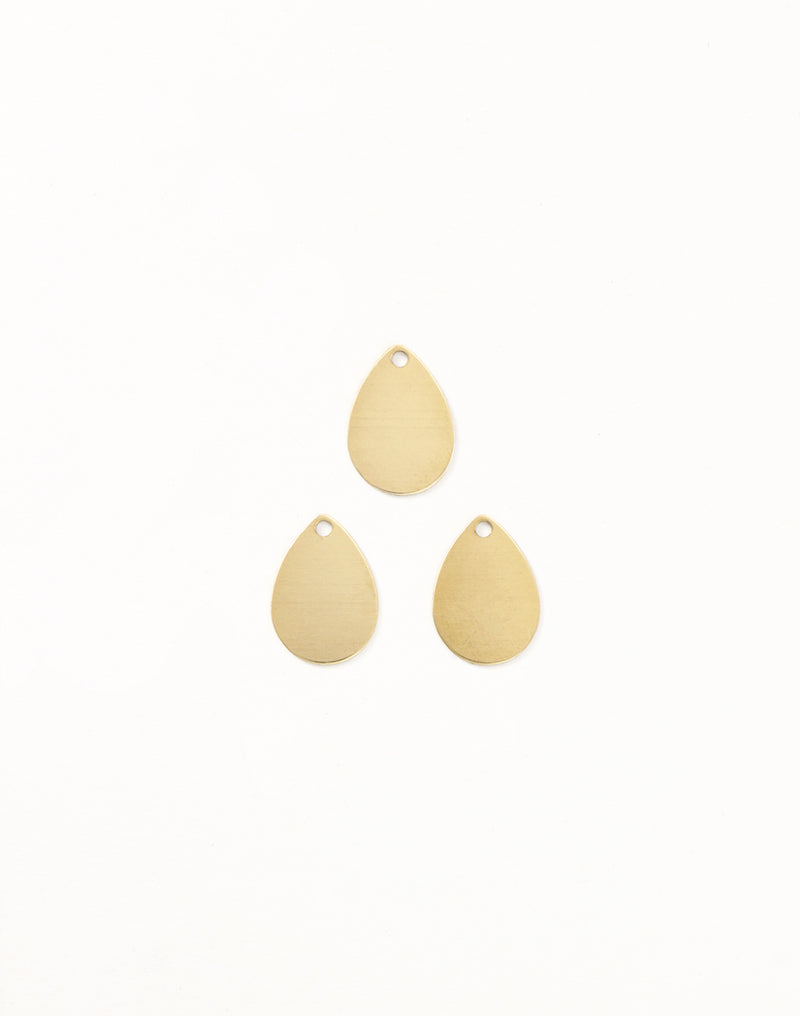 Teardrop, 16mm, (3pcs)